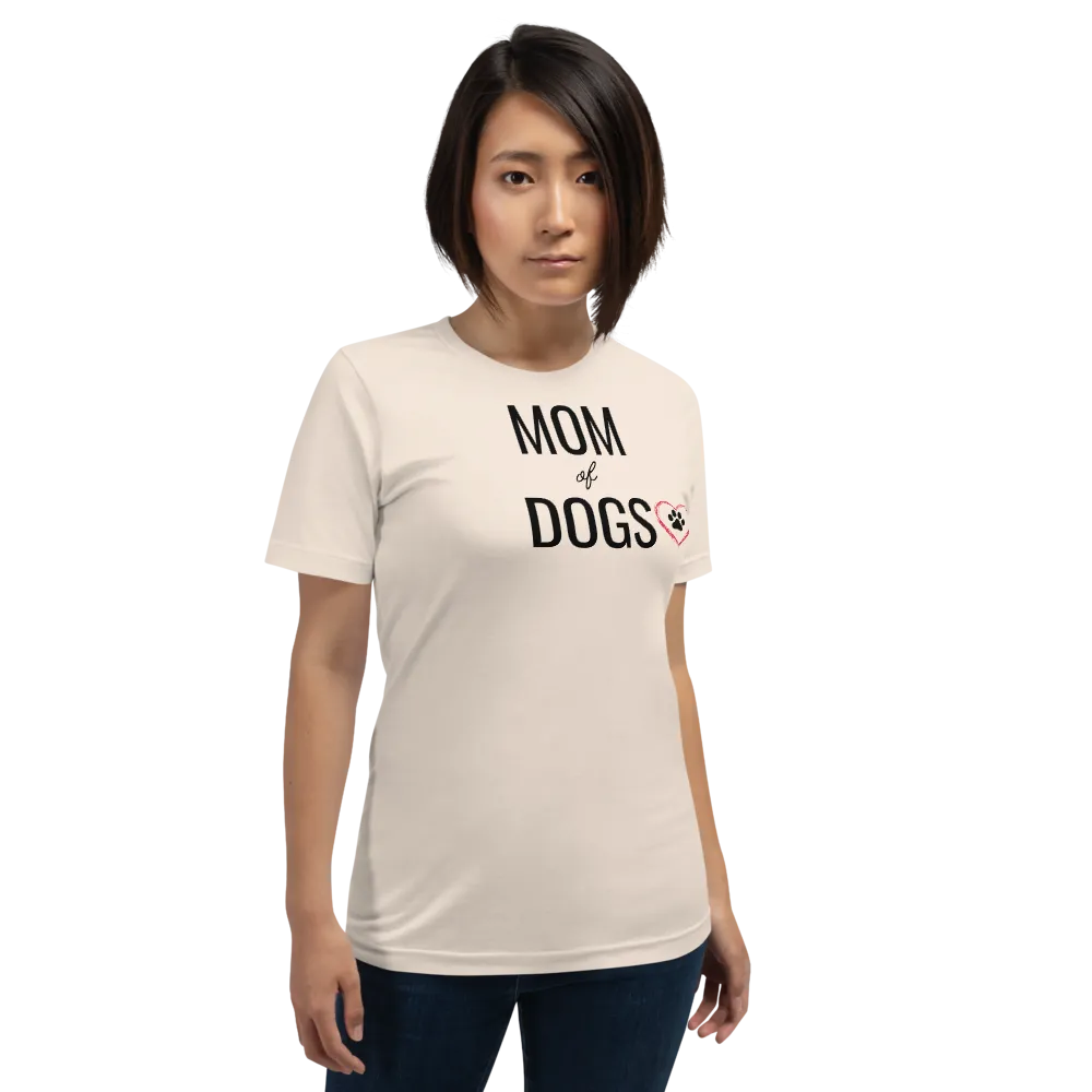 Mom of Dogs T-Shirts - Light