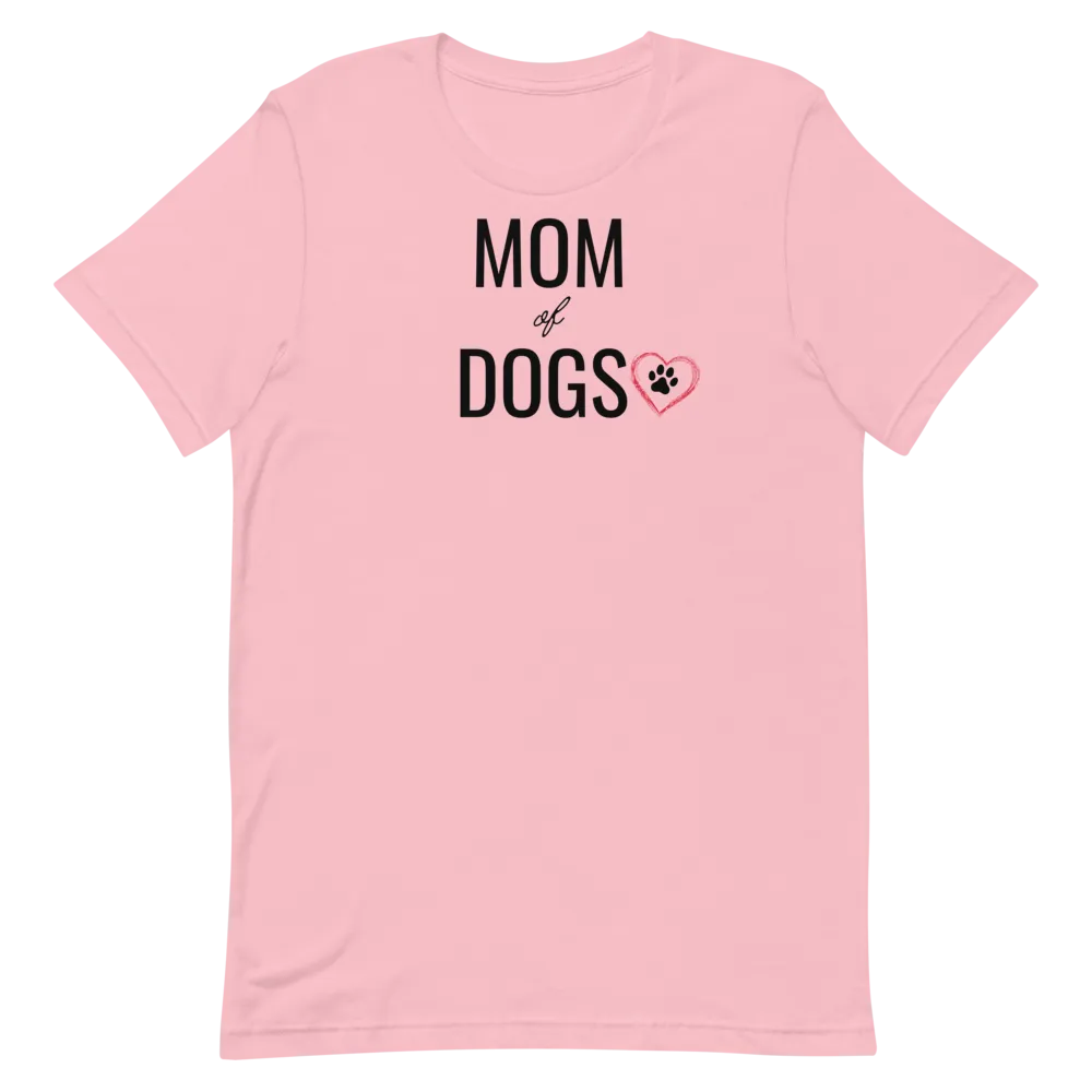 Mom of Dogs T-Shirts - Light