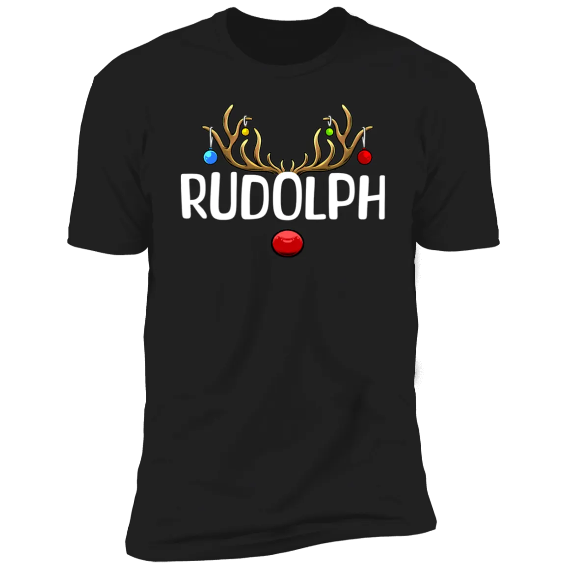 Most Likely to Roast Rudolph & Rudolph Deluxe Couples Tees
