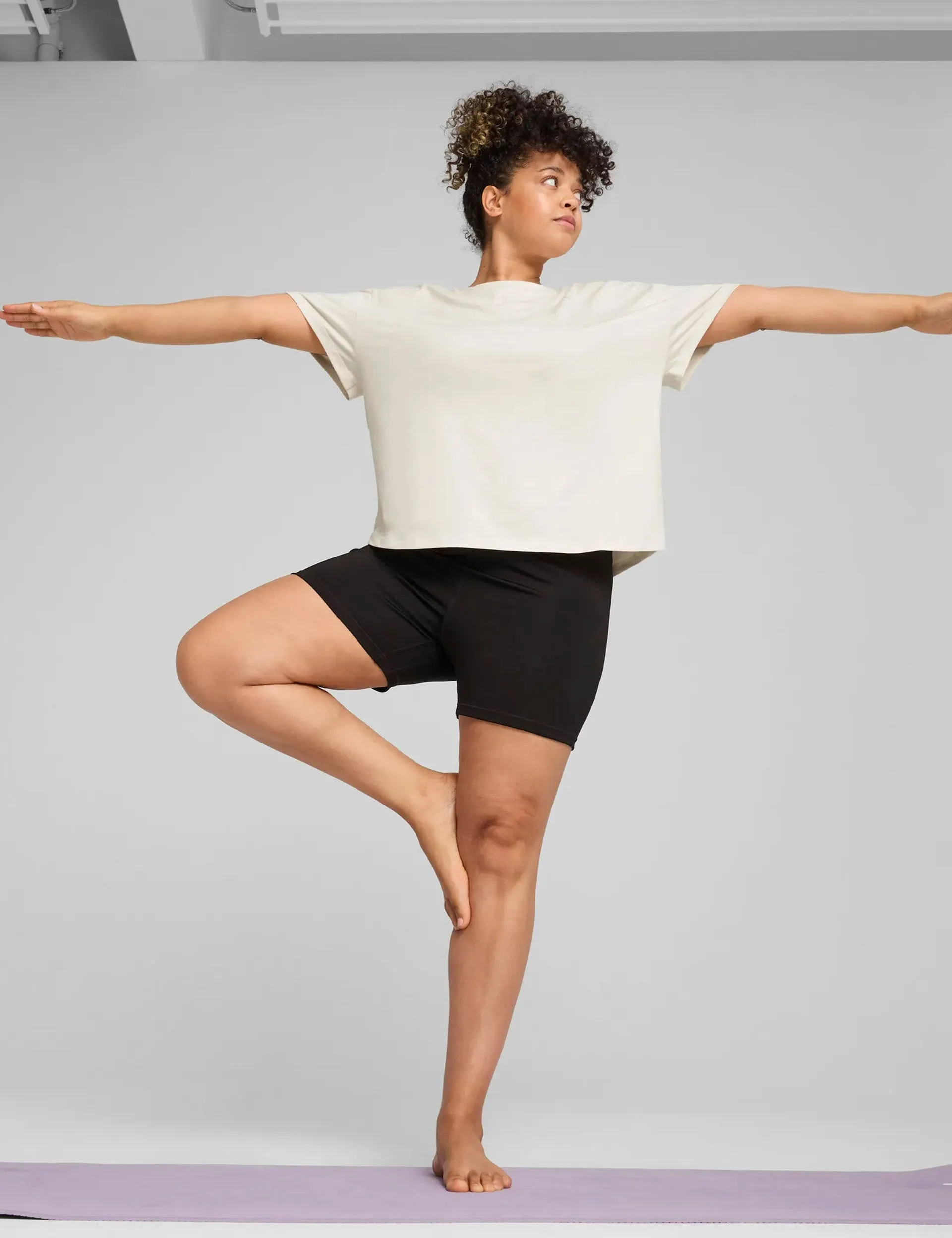 Move Cloudspun Loose Fit Tee - Alpine Snow