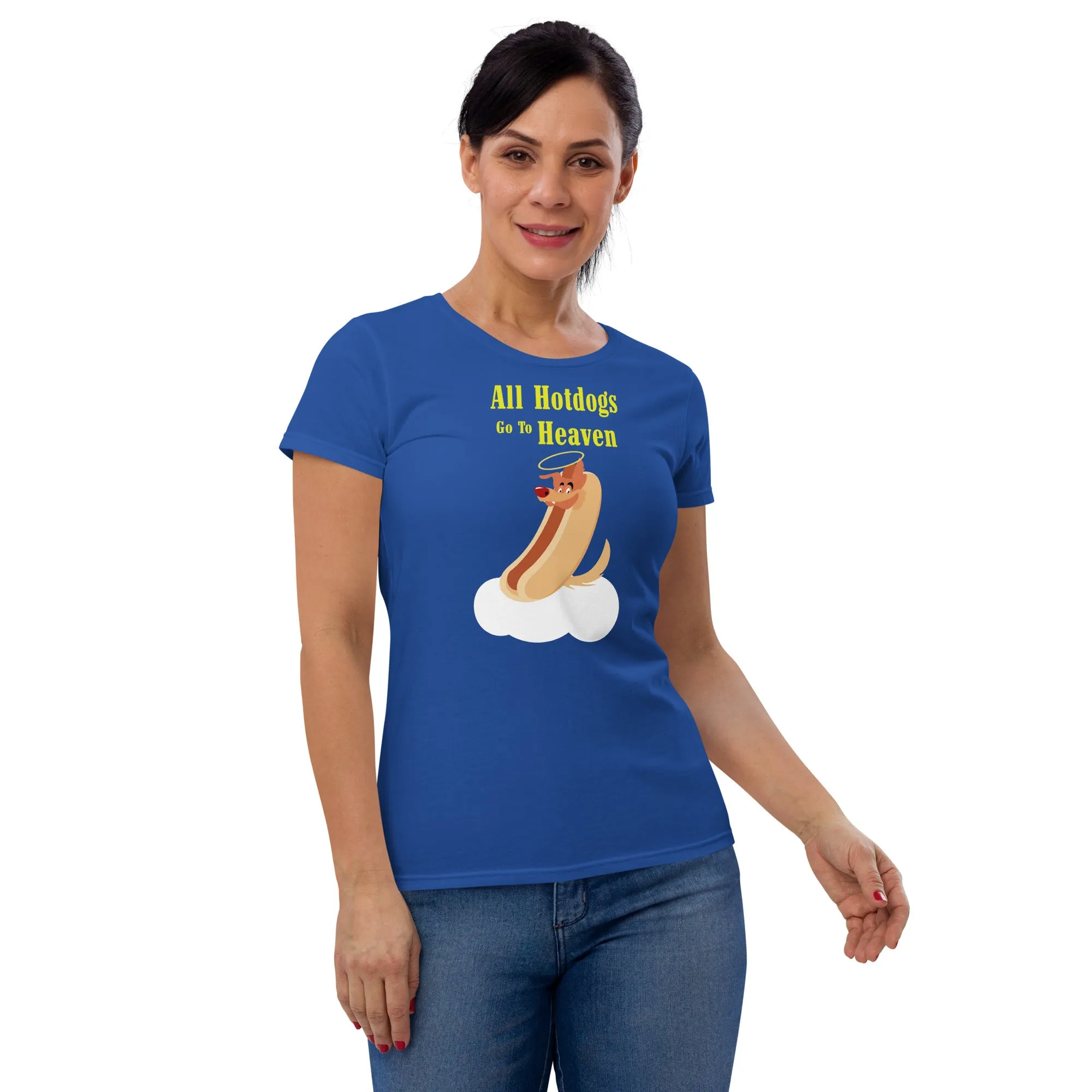 Movie The Food™ "All Hotdogs Go To Heaven" Women's T-Shirt