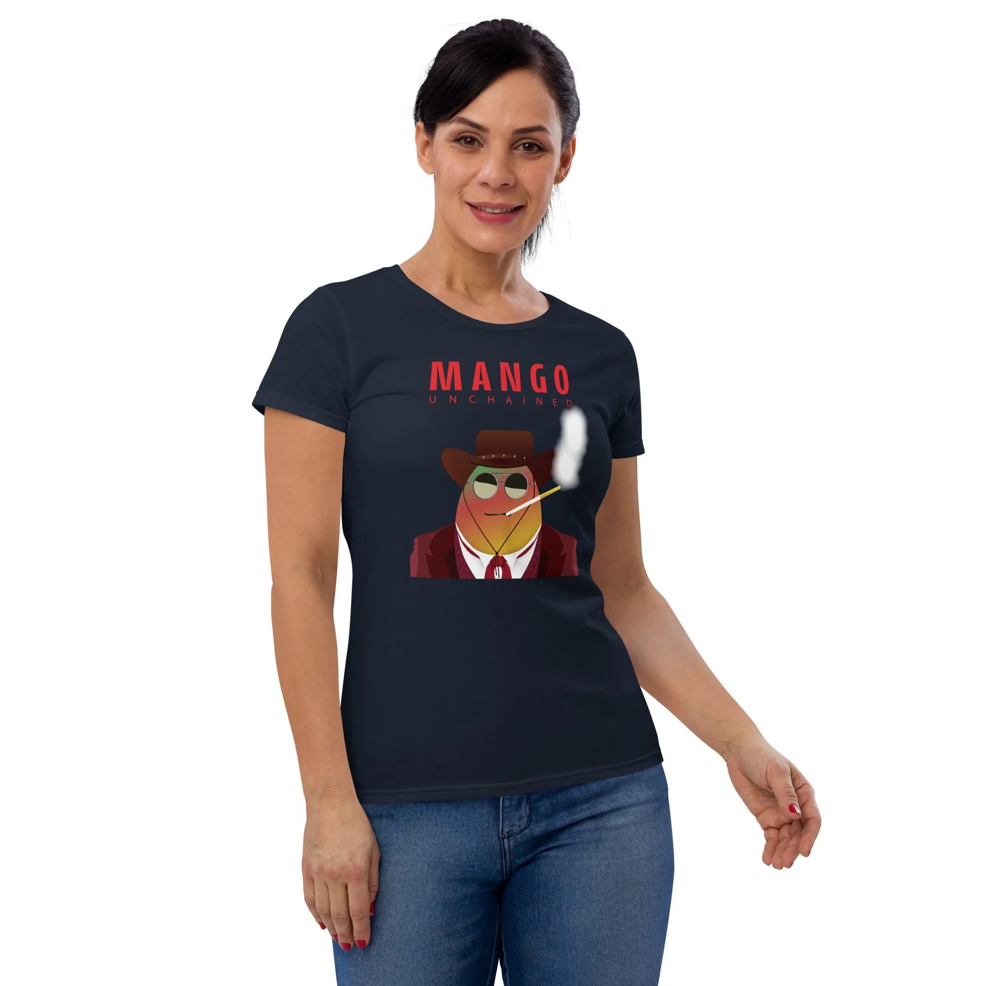 Movie The Food™ "Mango Unchained" Women's T-Shirt