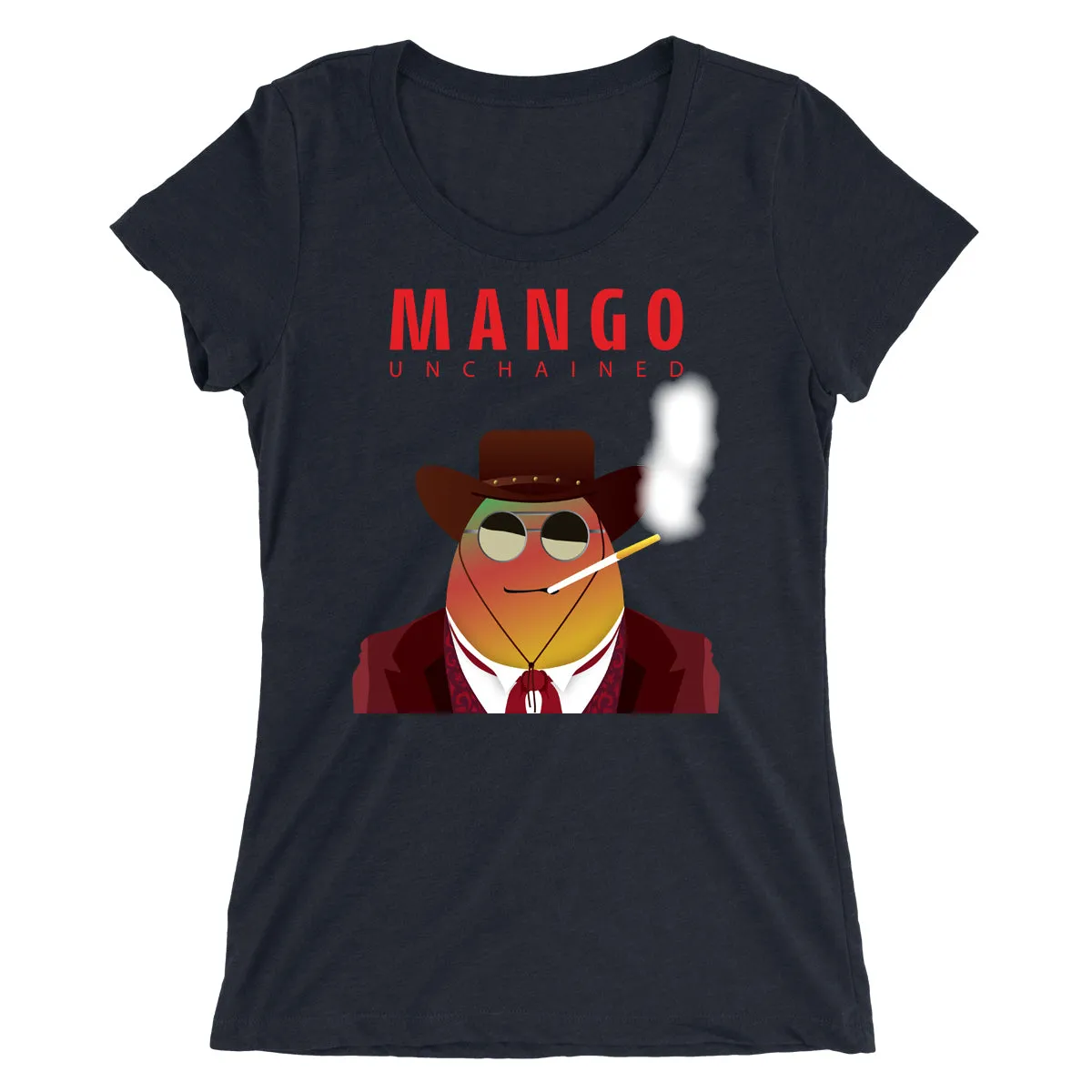 Movie The Food™ "Mango Unchained" Women's T-Shirt