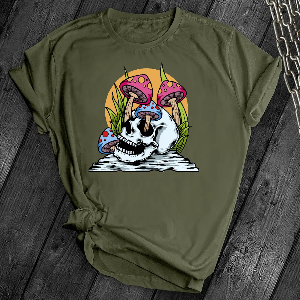 Mushroom Skull Tee