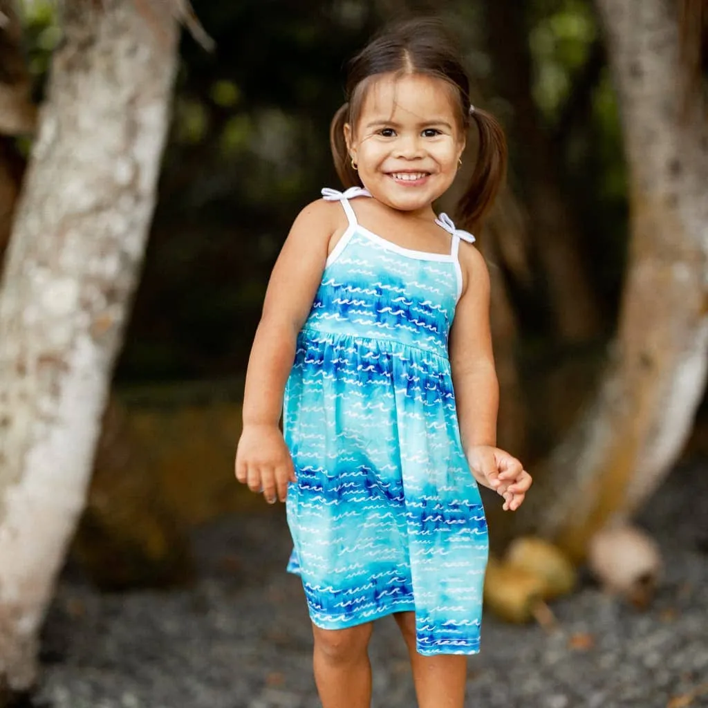 Nalu Kids Bamboo Dress: 12-18M