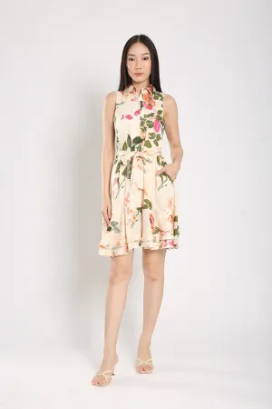 Nara Midi Dress in Floral Prints