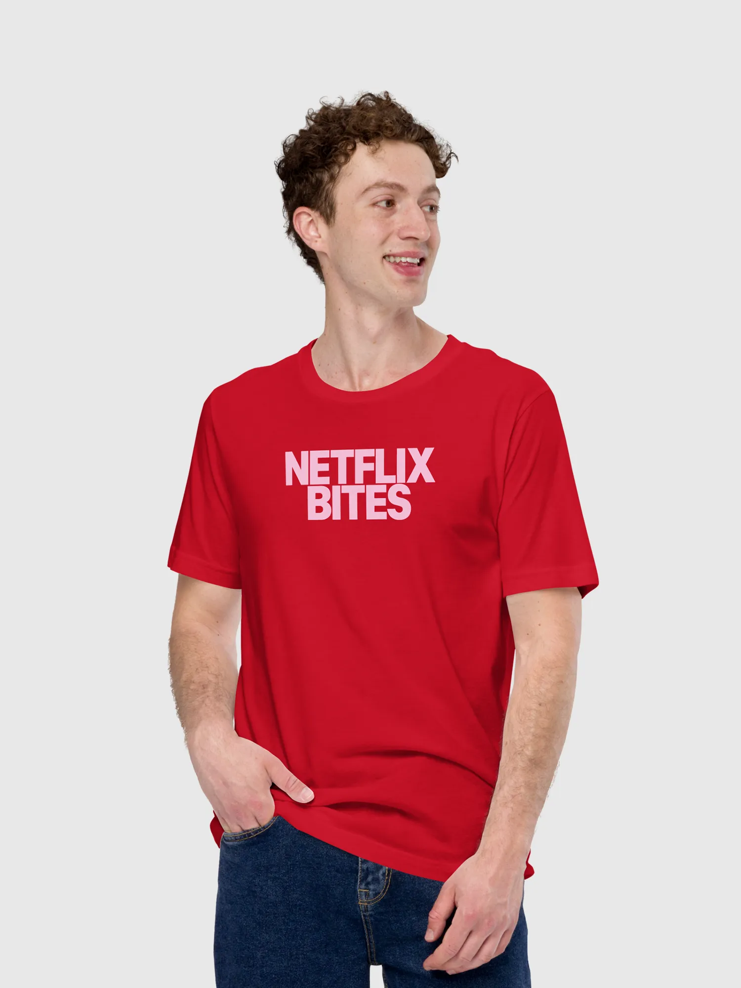 Netflix Bites Exclusive Unisex T-Shirt [Red]