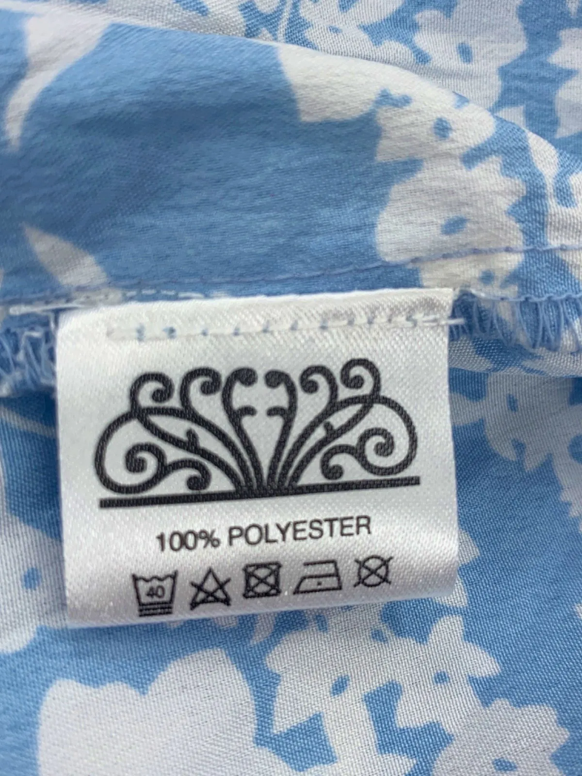 Never Fully Dressed Blue White Floral Dress UK 10