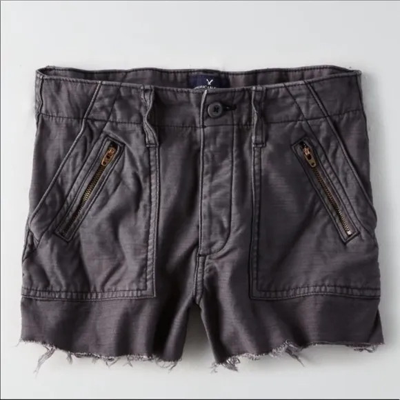 New American Eagle Vintage Hi Rise Festival Shorts
