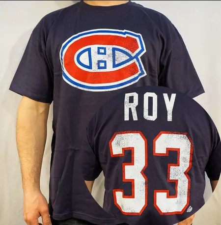 NHL Alumni T-Shirt - Patrick Roy - Canadiens / Avalanche