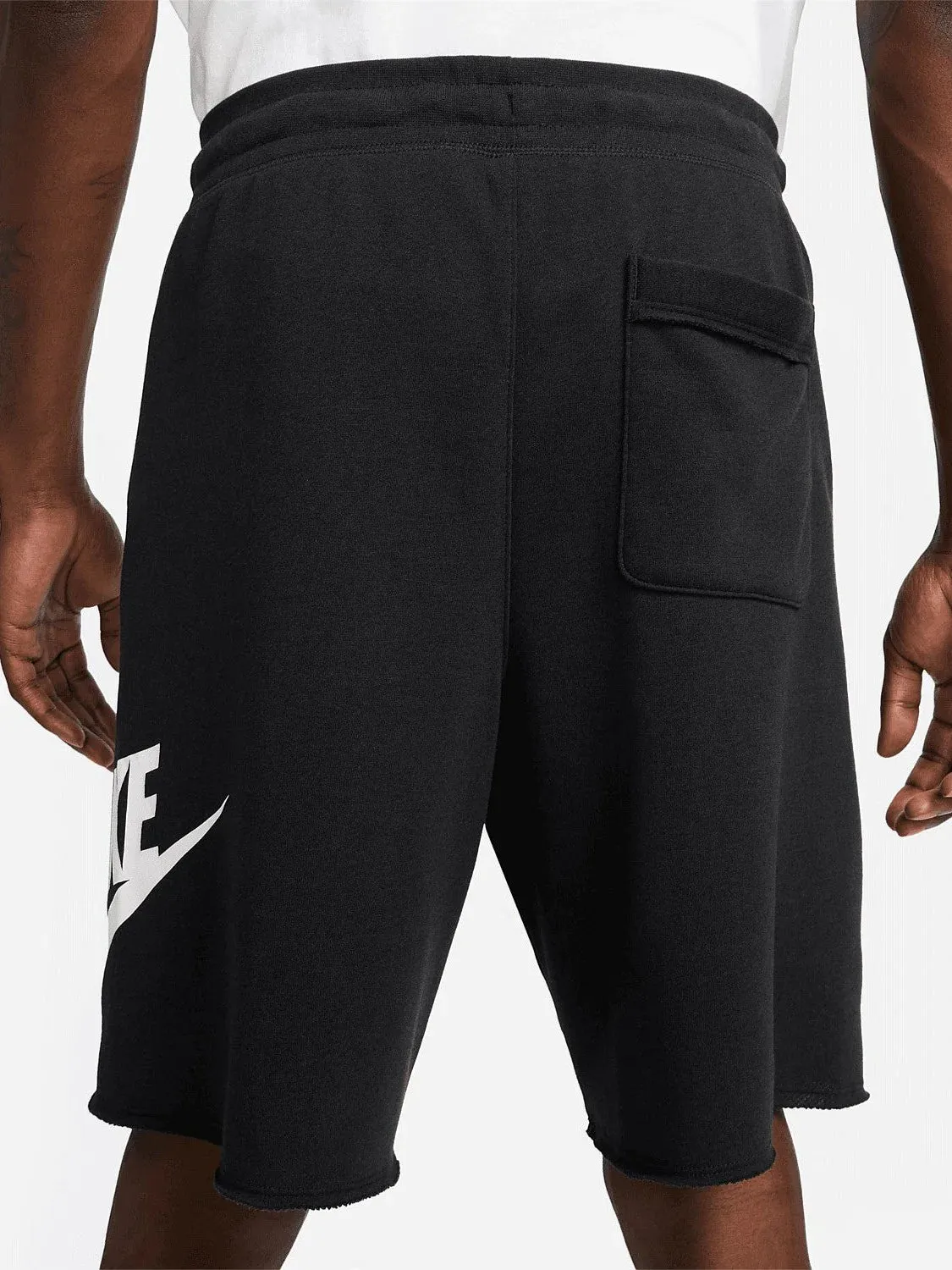 Nike Mens Club Alumni HBR French Terry Short - Black