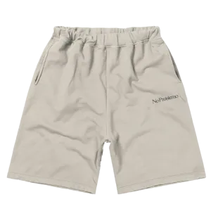 No Problemo Mini Problemo Sweat Short Ecru