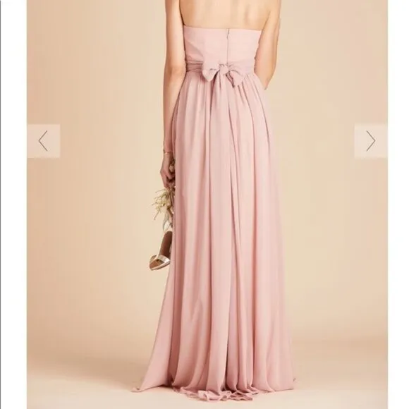 NWT Birdy Grey Grace Convertible Dress in Rose Quartz, Size Medium