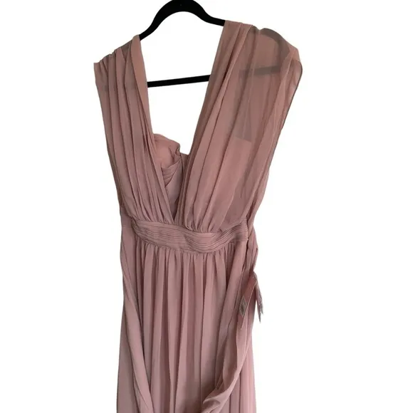 NWT Birdy Grey Grace Convertible Dress in Rose Quartz, Size Medium