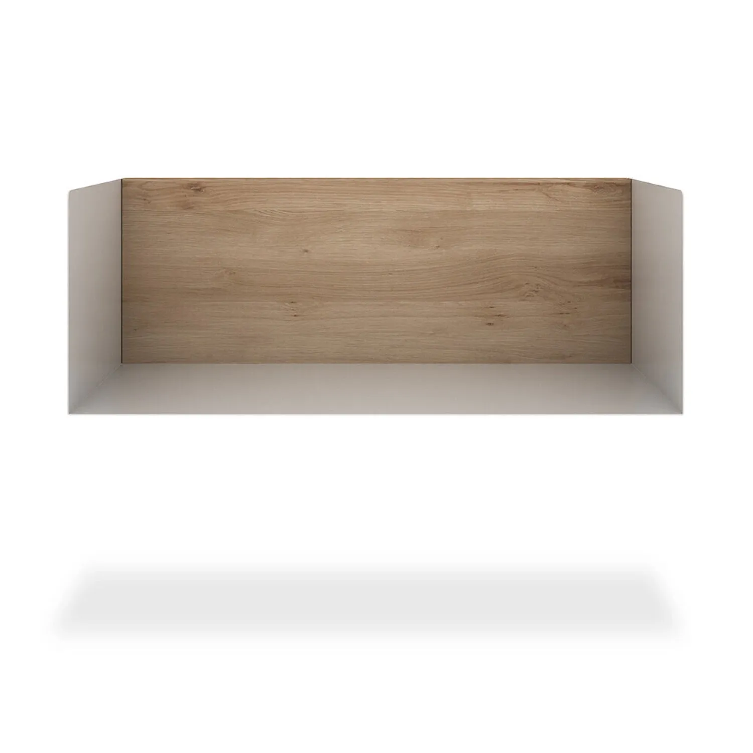 Oak U Shelf - White - M/L