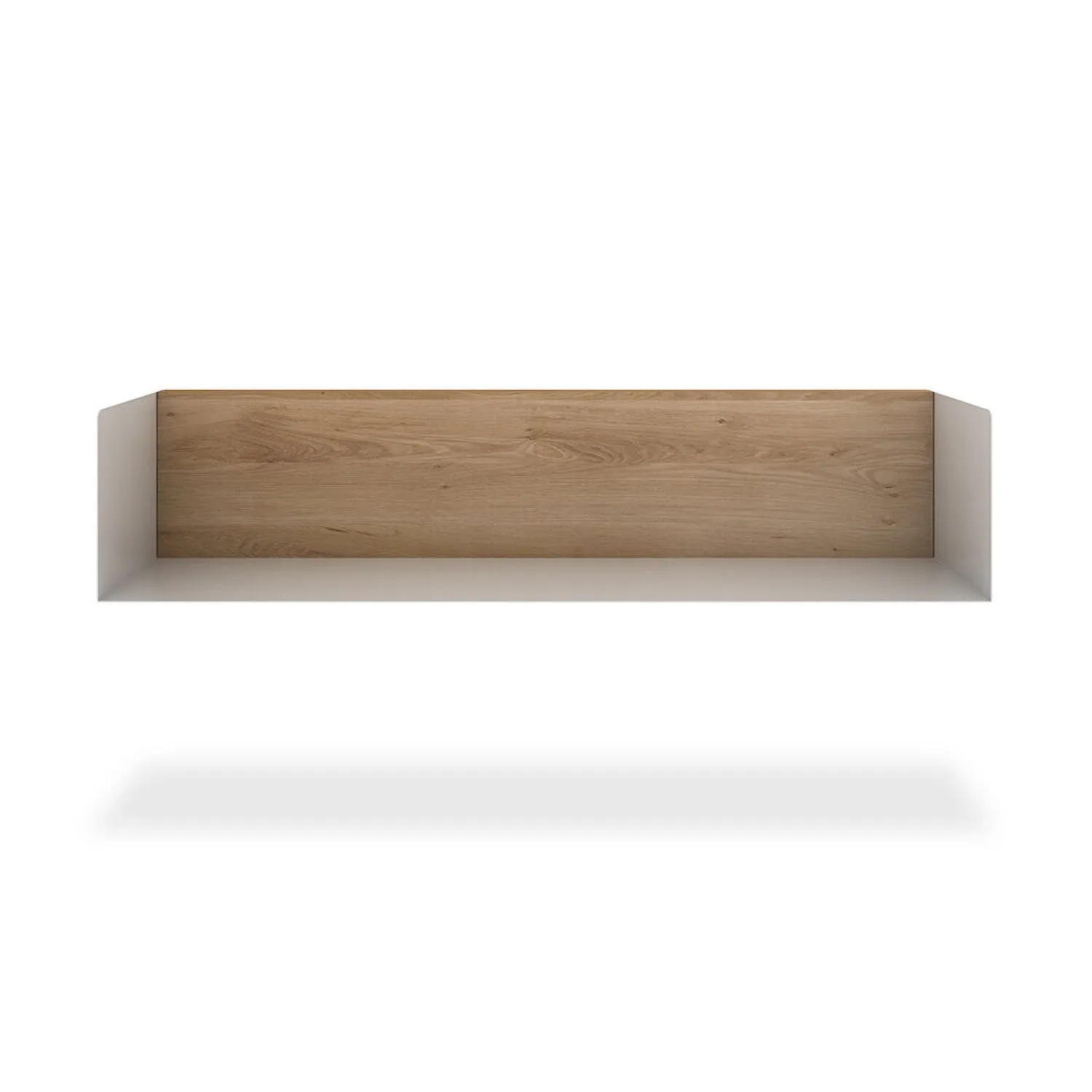 Oak U Shelf - White - M/L