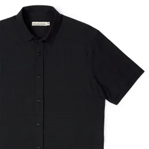 Obsidian Black – Bamboo Short Sleeve Shirt