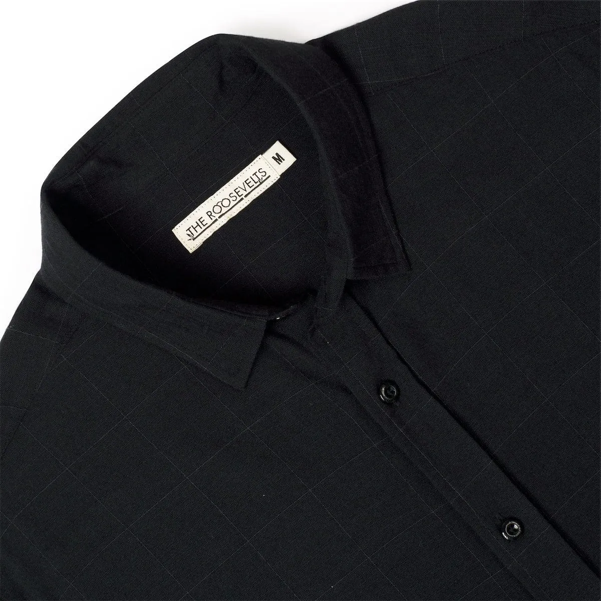 Obsidian Black – Bamboo Short Sleeve Shirt