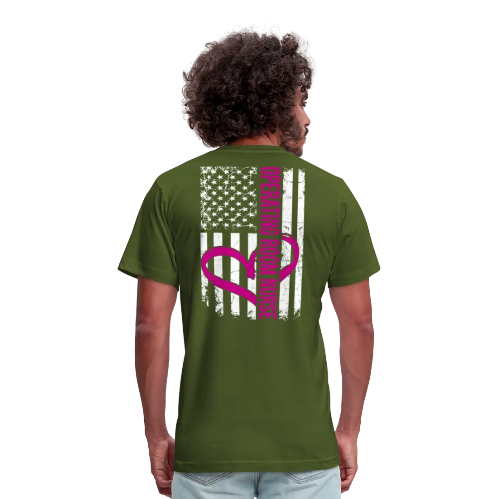 Operating Room Nurse Unisex Jersey T-Shirt by Bella   Canvas