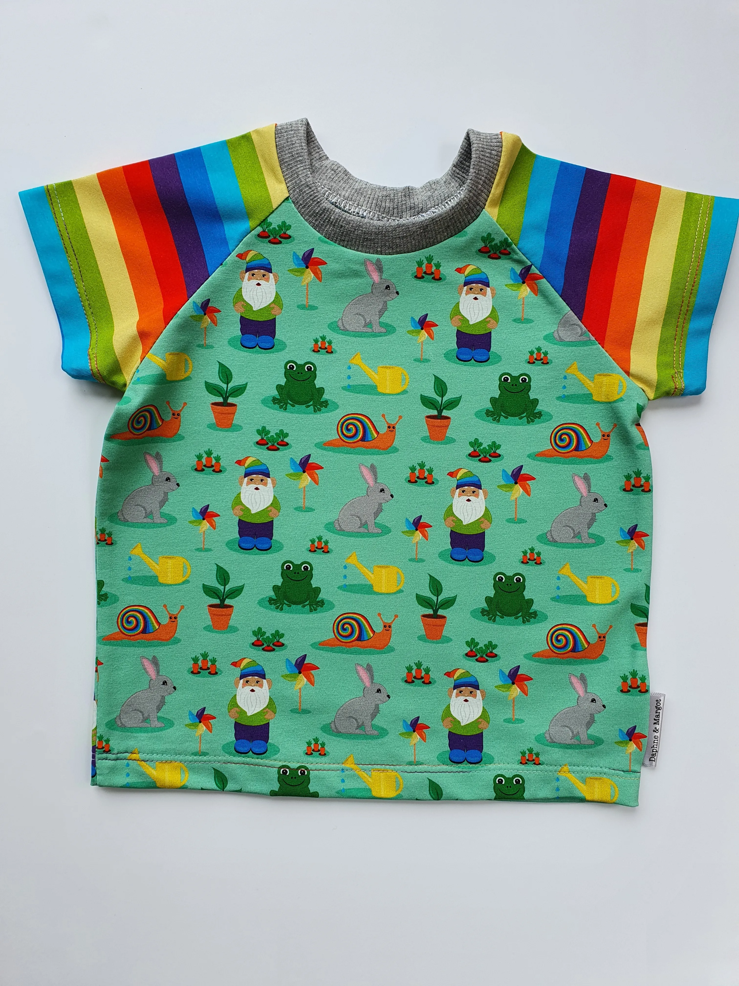 Organic Rainbow Garden T-Shirt