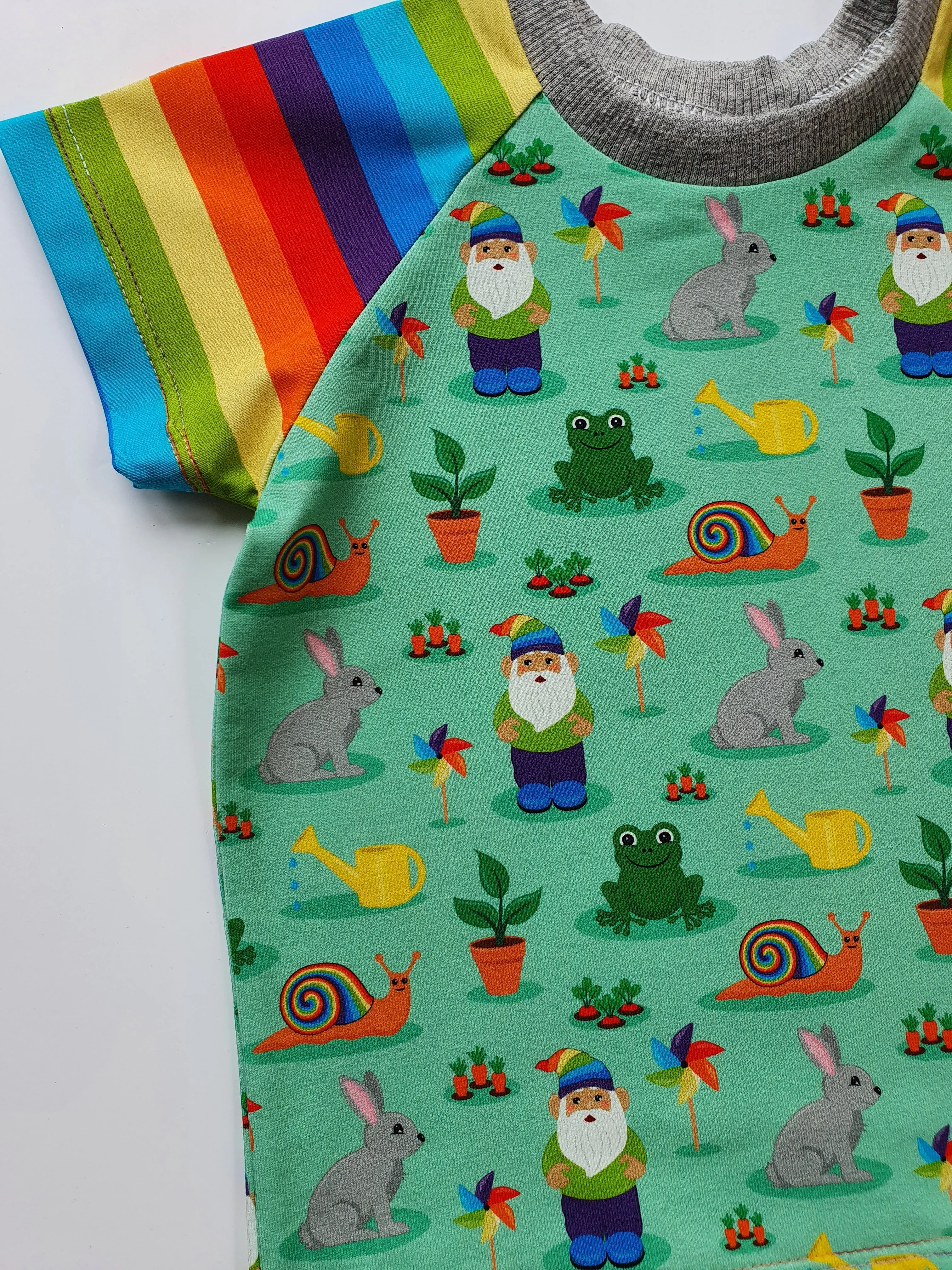 Organic Rainbow Garden T-Shirt