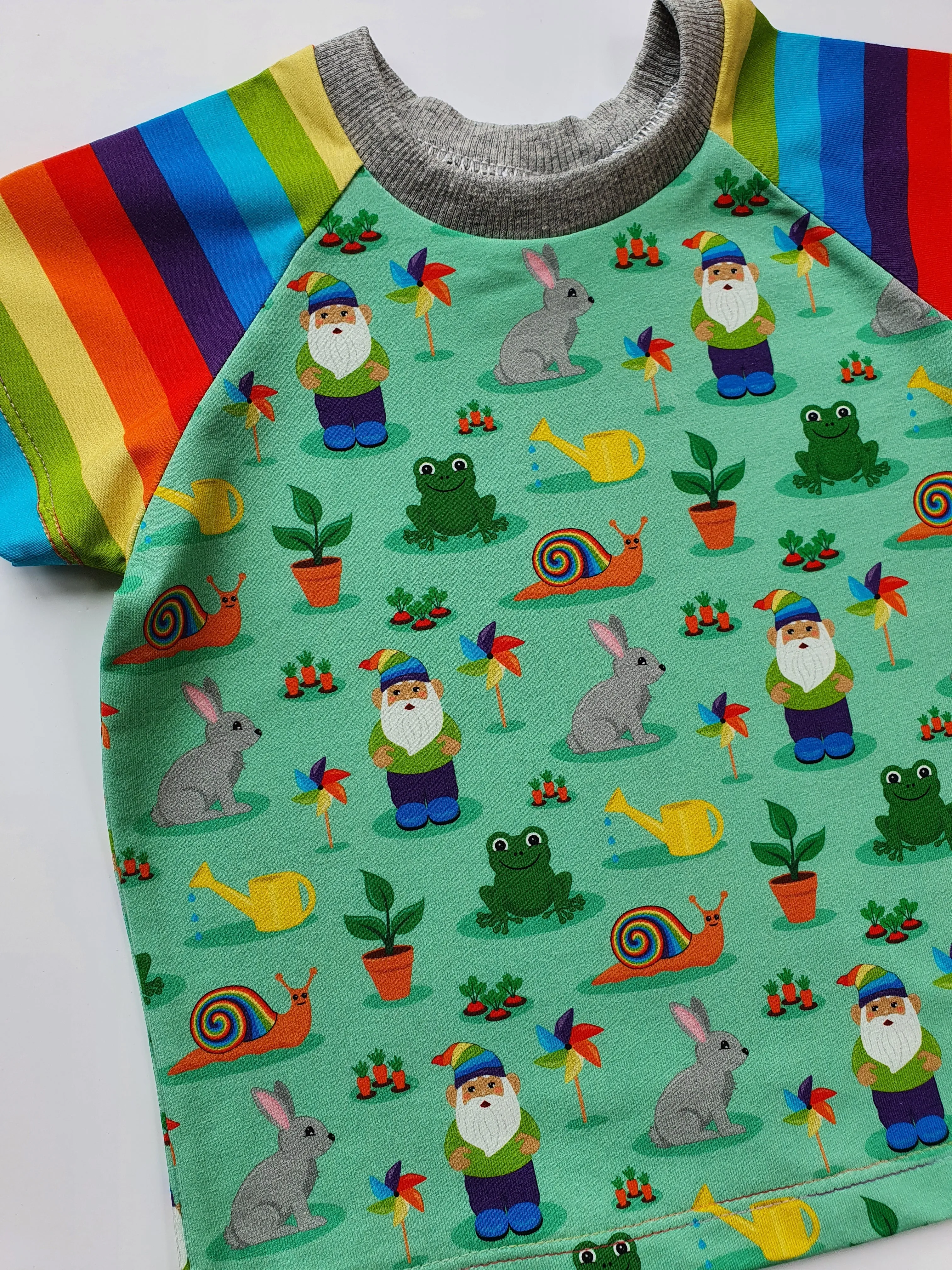 Organic Rainbow Garden T-Shirt