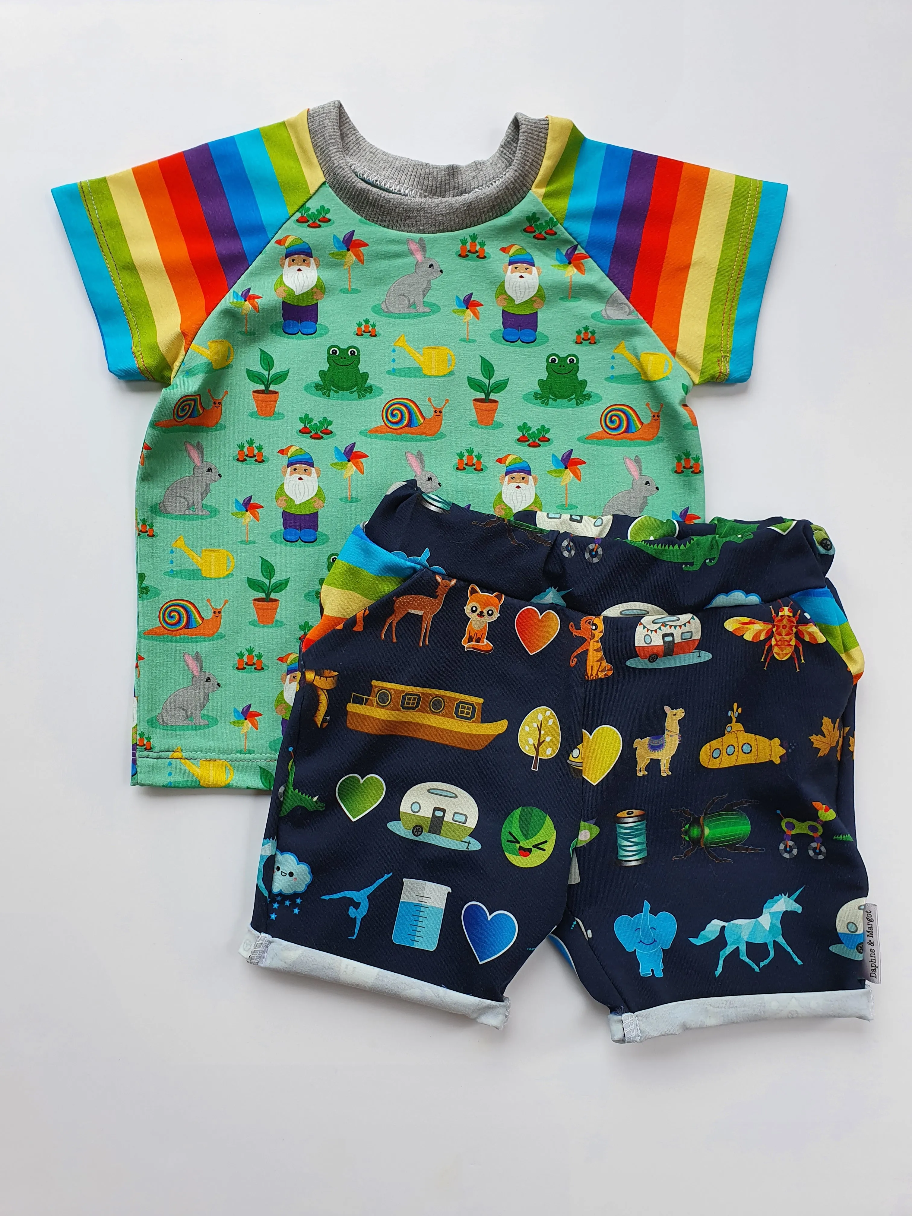 Organic Rainbow Garden T-Shirt