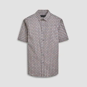 Orson Retro Abstract Short Sleeve Shirt