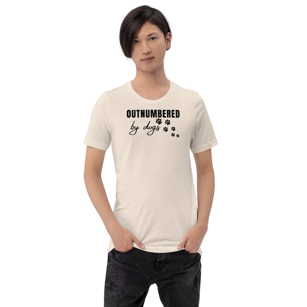 Outnumbered by Dogs T-Shirts - Light