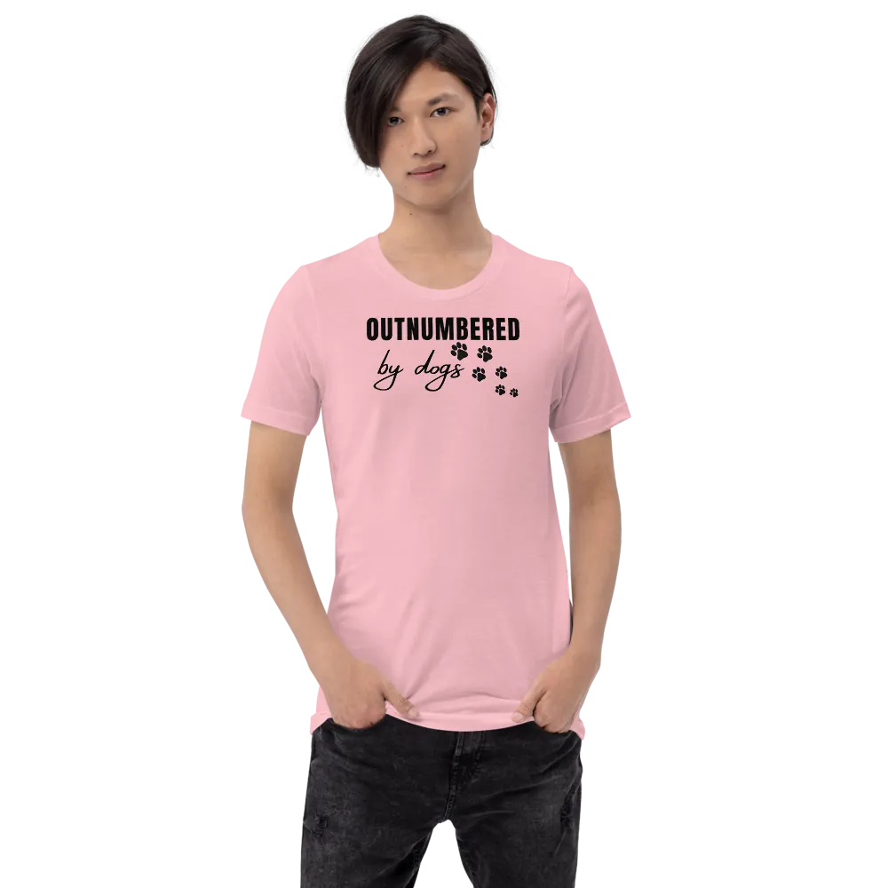 Outnumbered by Dogs T-Shirts - Light
