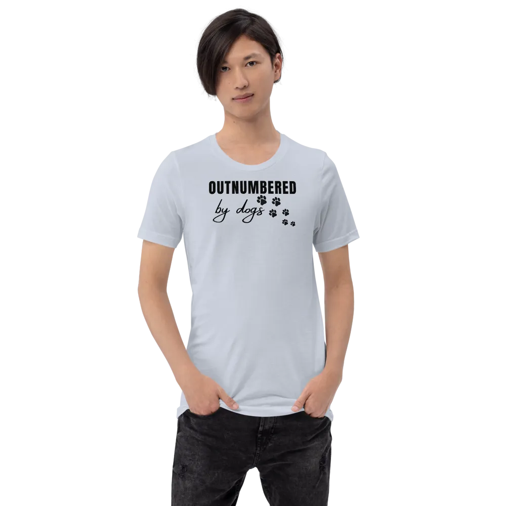 Outnumbered by Dogs T-Shirts - Light