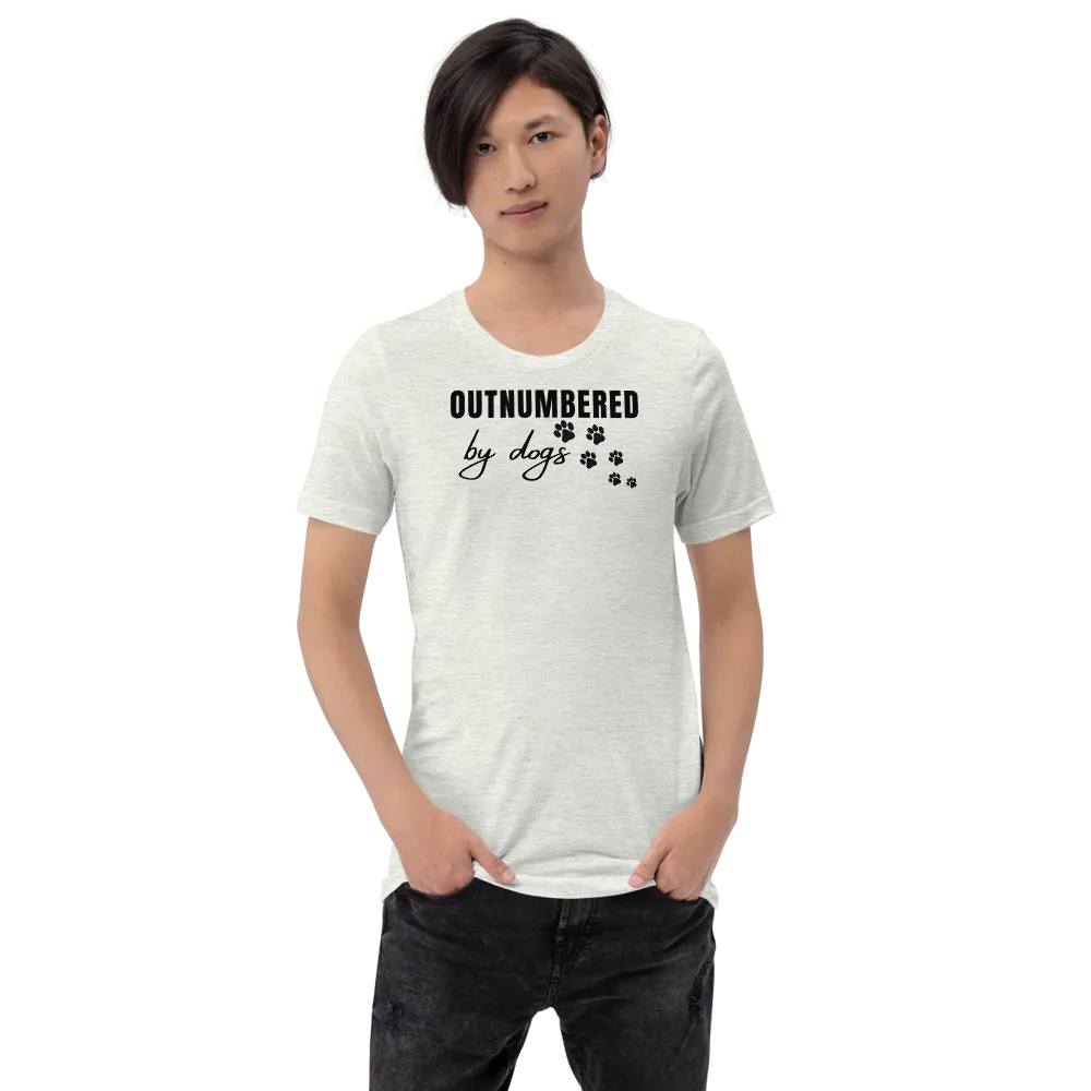 Outnumbered by Dogs T-Shirts - Light