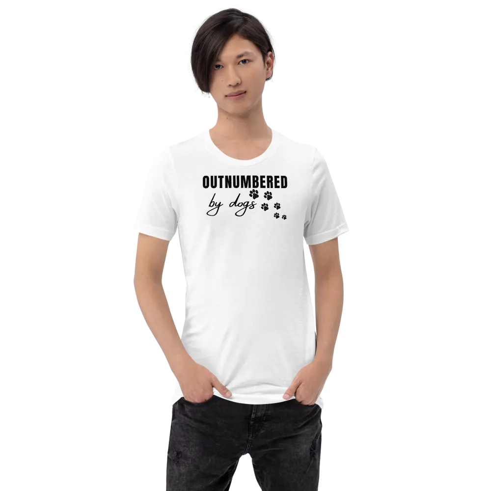 Outnumbered by Dogs T-Shirts - Light