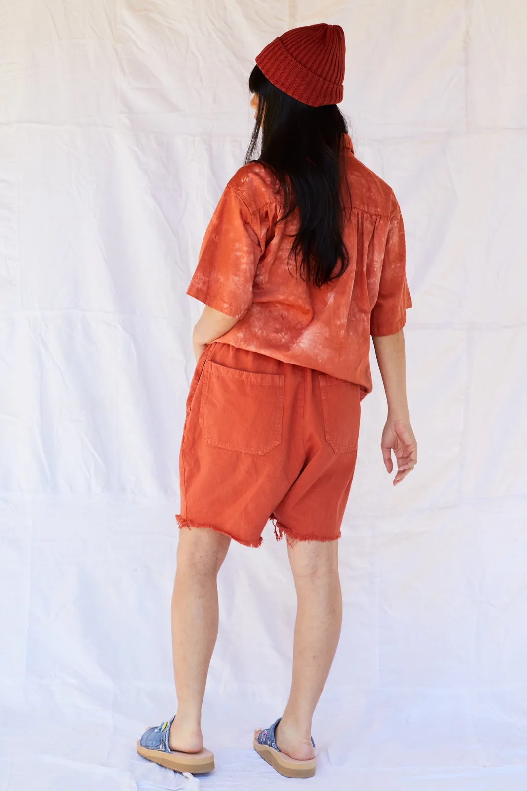 P57 Inakaya Shorts in Burnt Ochre