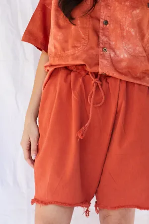 P57 Inakaya Shorts in Burnt Ochre