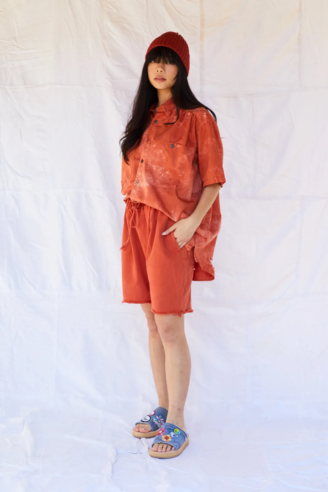 P57 Inakaya Shorts in Burnt Ochre