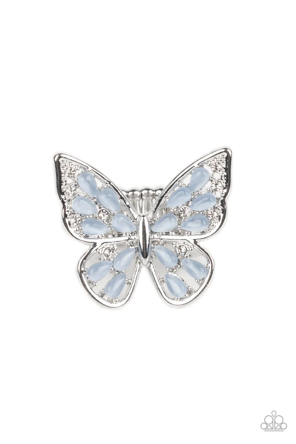 Paparazzi Flying Fashionista - Blue Ring