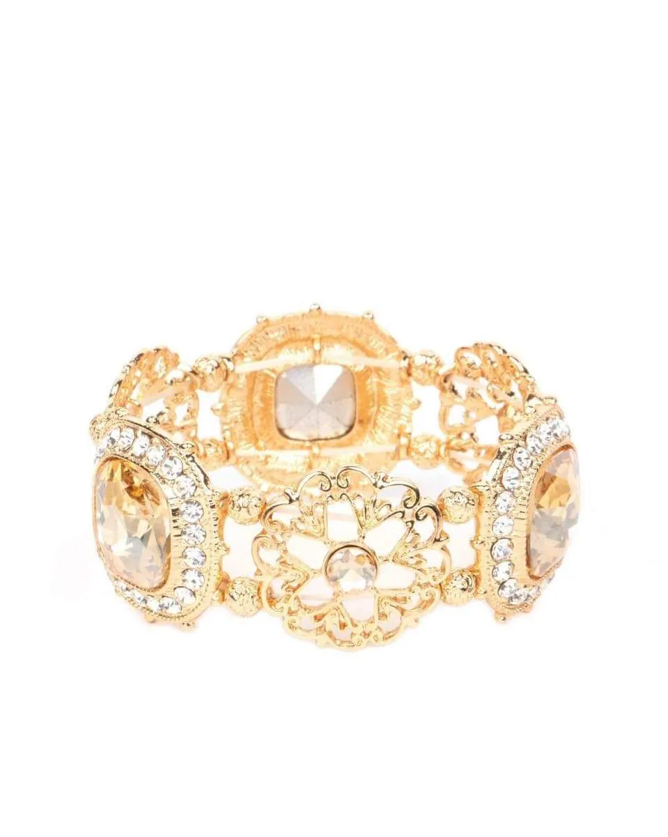 Paparazzi Gilded Gallery - Gold Bracelet
