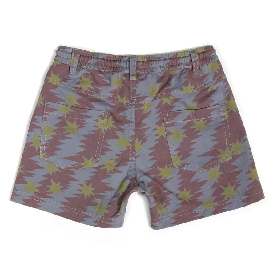 Paper Wings | Golden Flare Shorts
