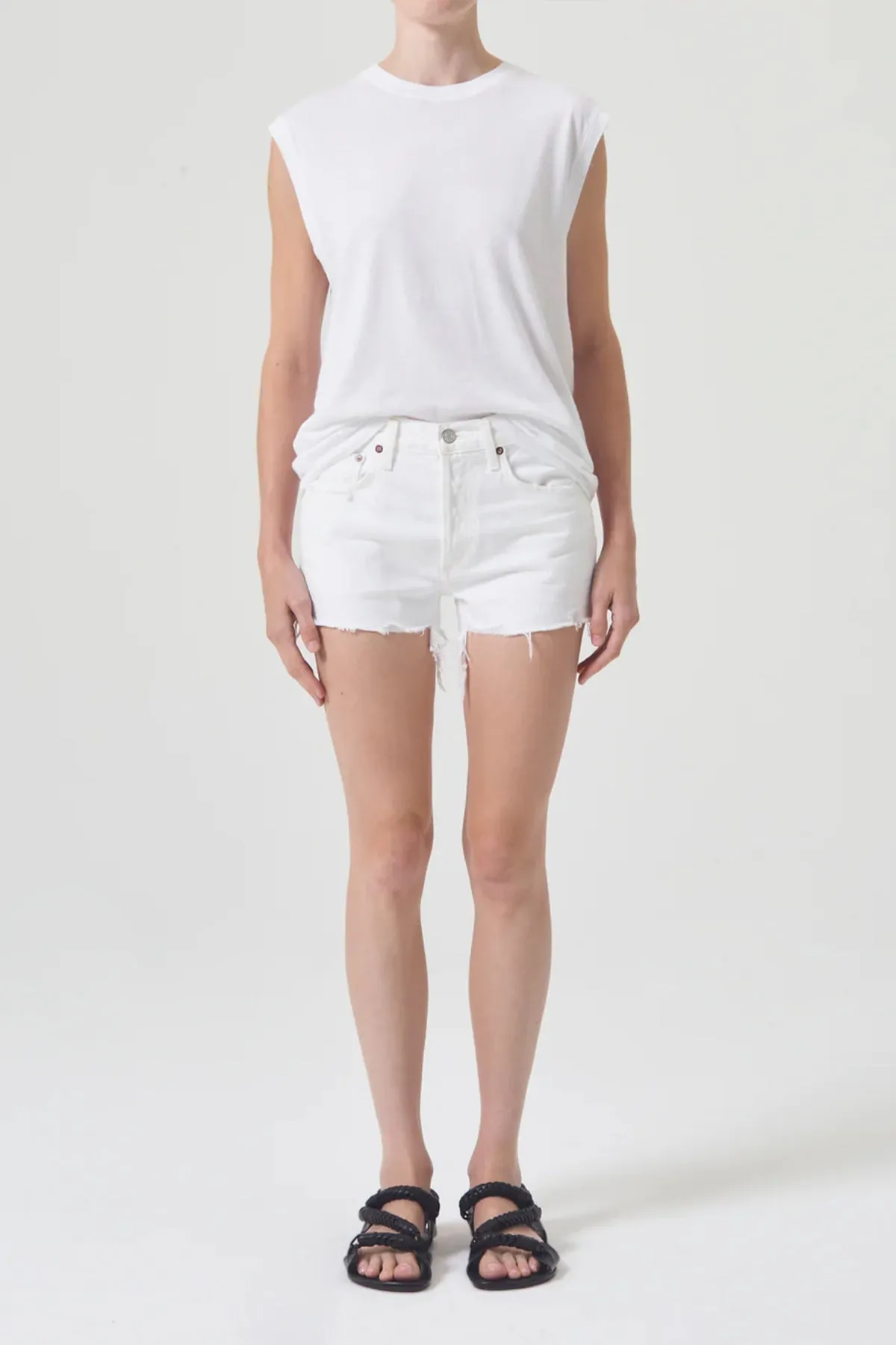 Parker Vintage Cut Off Short in Dough