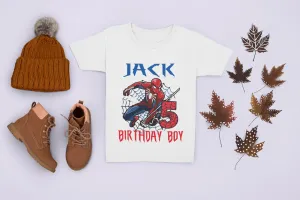 Personalised Matching Family Birthday T-Shirts