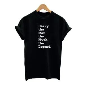 Personalised The Man The Myth The Legend T-shirt