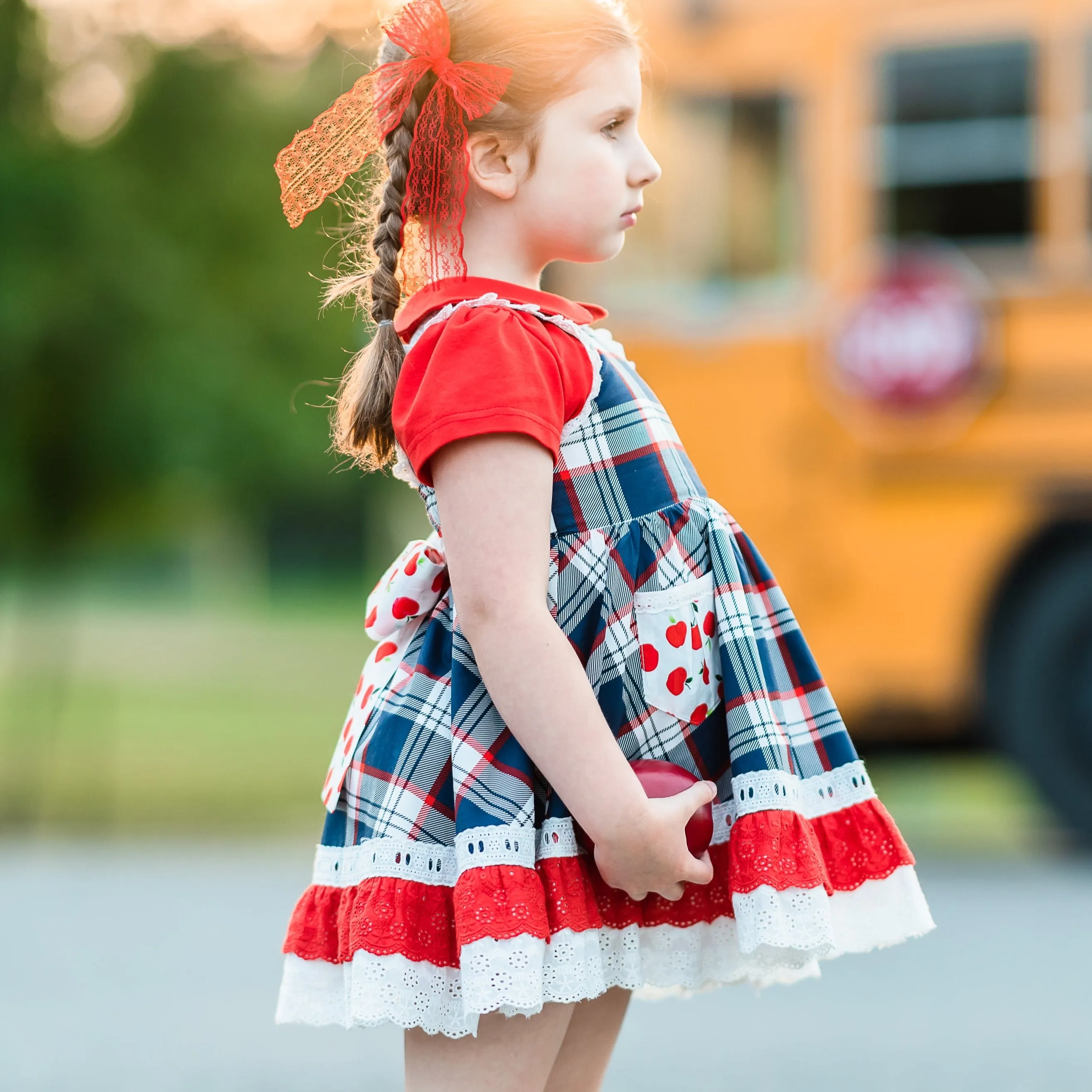 Peterpan collar shirts (Red, White, Navy)