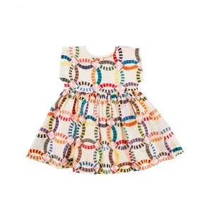 Pink Chicken Baby Adaline Dress - Multi Quilt