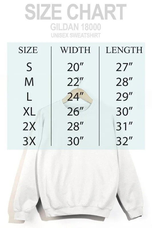 Pink Valentine Bow Graphic Plus Sweatshirt