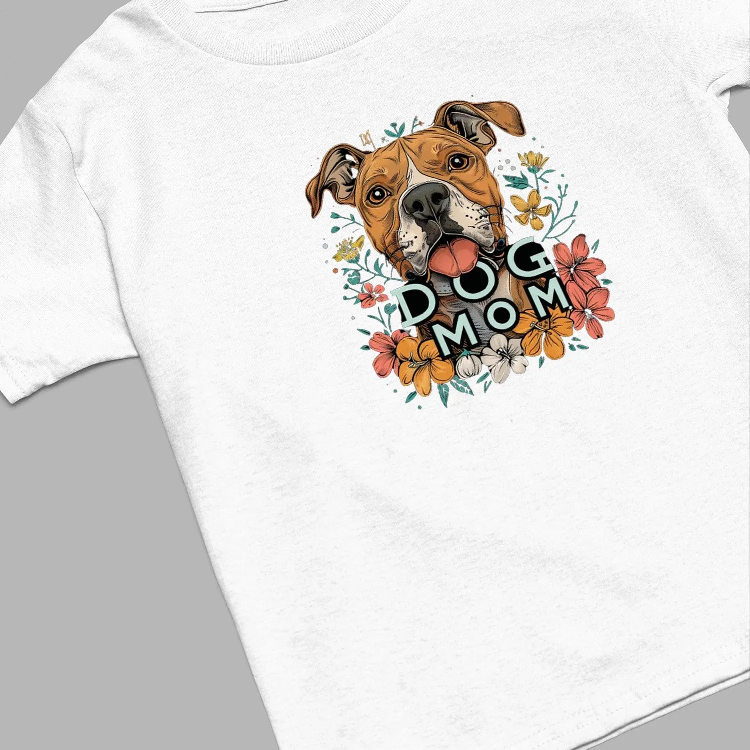 Pit Pull Dog T-shirt, Pet Lover Shirt, Dog Lover Shirt, Dog Mom T-Shirt, Dog Owner Shirt, Gift For Dog Mom, Funny Dog Shirts, Women Dog T-Shirt, Mother's Day Gift, Dog Lover Wife Gifts, Dog Shirt