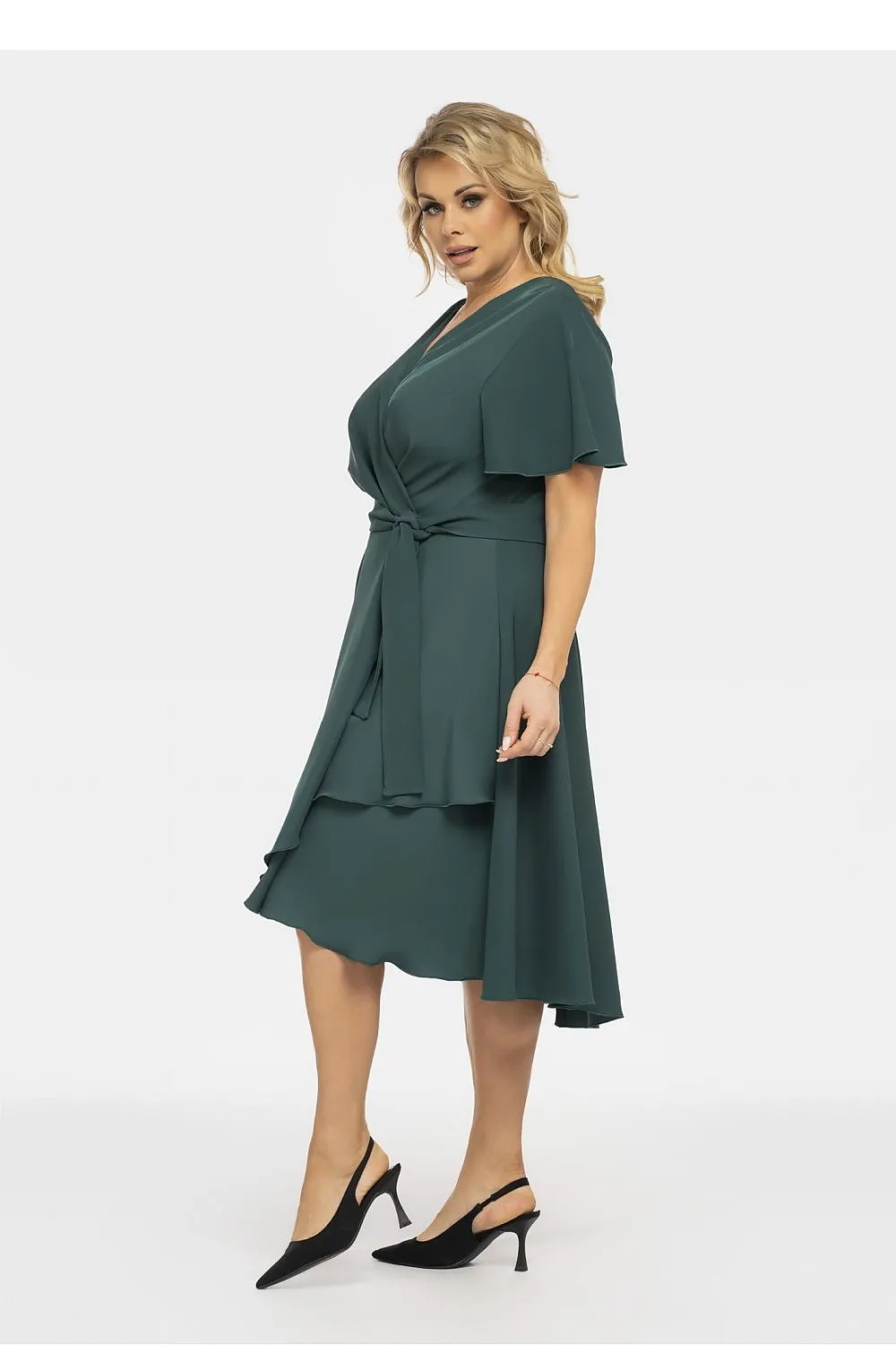 Plus size dress model 190950 Karko