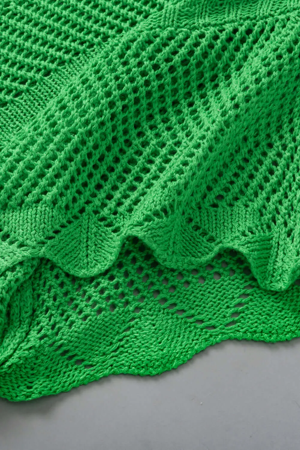 POINT OF GRACE SWEATER (vivid green)