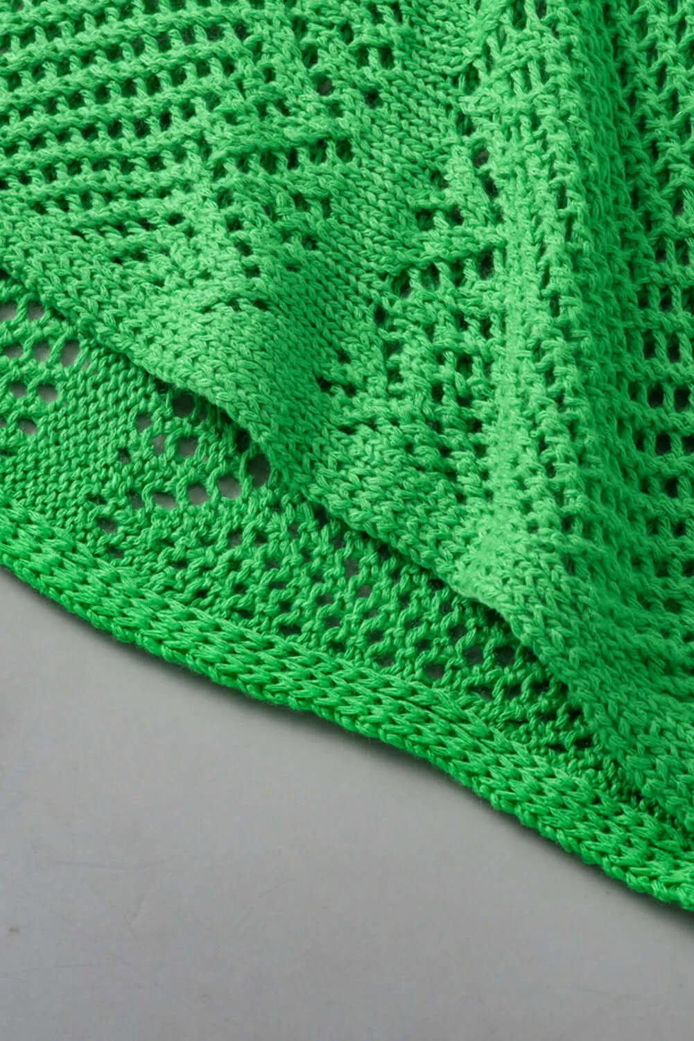 POINT OF GRACE SWEATER (vivid green)