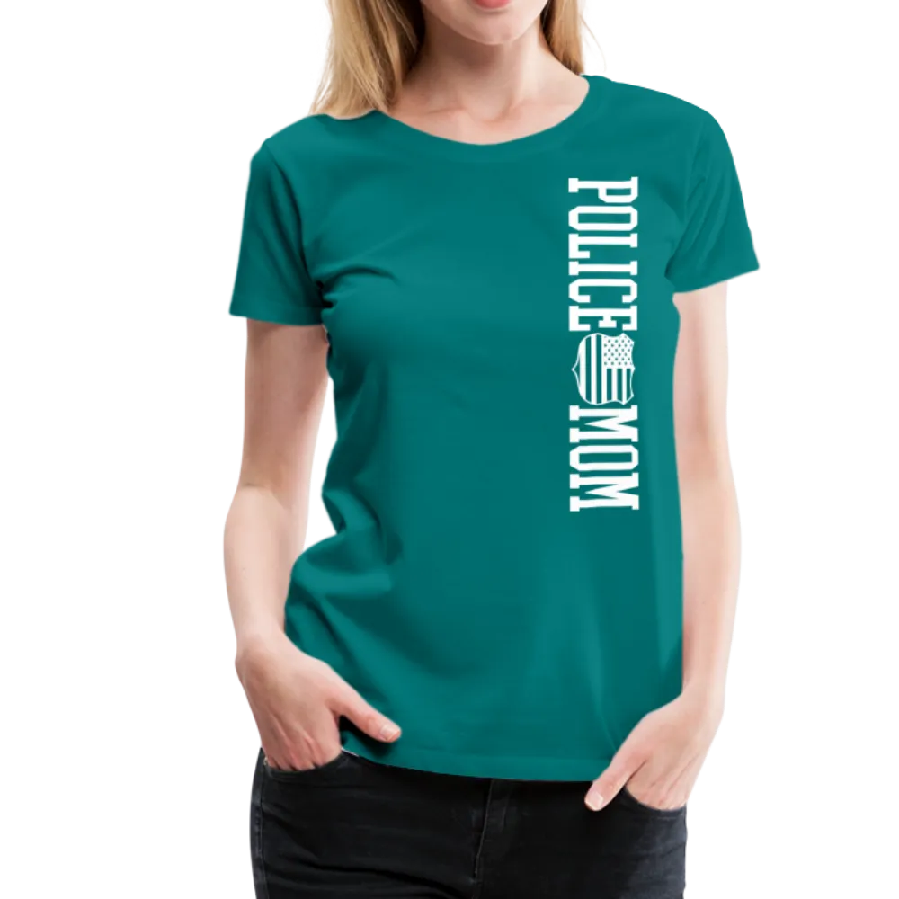 Police Mom  Women’s Premium T-Shirt (CK1592)